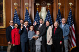Rep. Evans Family Swearing-in Photo